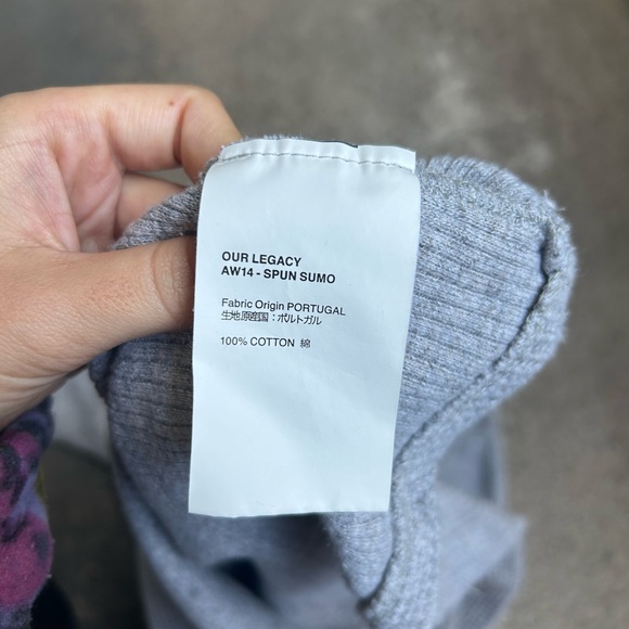 Our Legacy AW14 Spun Sumo size Large - Picture 5 of 9